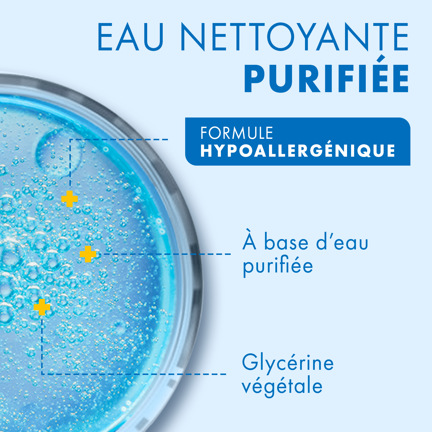 lingettes eau nettoyante